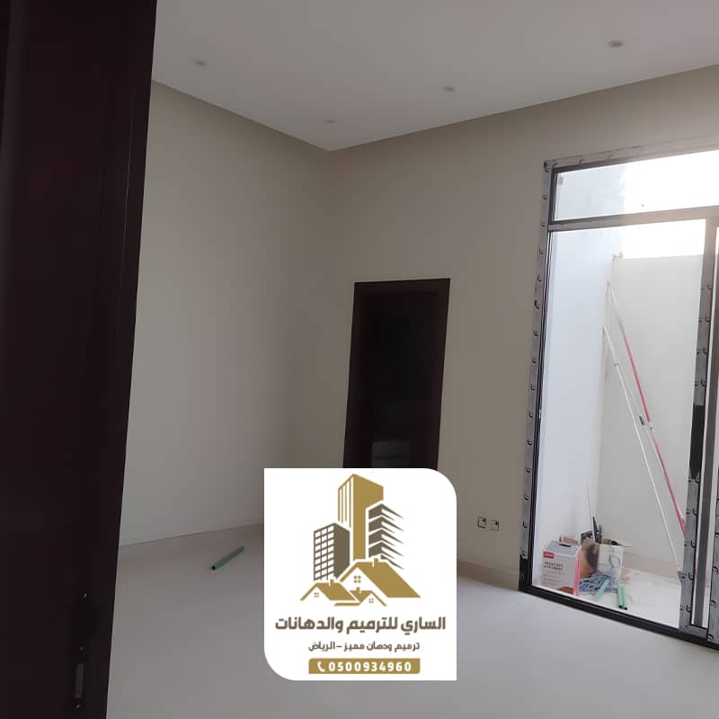 أفضل معلم دهانات بالرياض الساري للترميم والدهانات